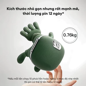 Máy massage cổ vai gáy mô phỏng bàn tay , chất liệu bàn tay silicol mềm mại - bảo hành 12 tháng