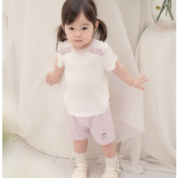BỘ CỘC MODAL BÉ GÁI PHỐI VAI BÈO [ SIÊU MỀM, MÁT, MỊN CO DÃN VÀ THẤM HÚT ] SZ 6M -4Y (HCT07)