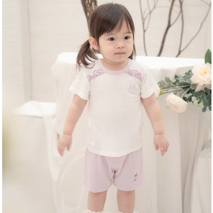 BỘ CỘC MODAL BÉ GÁI PHỐI VAI BÈO [ SIÊU MỀM, MÁT, MỊN CO DÃN VÀ THẤM HÚT ] SZ 6M -4Y (HCT07)