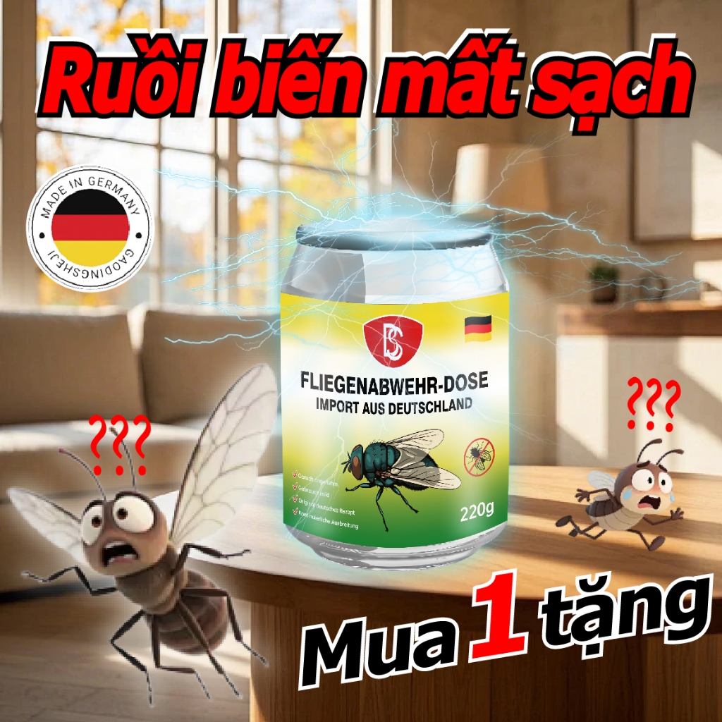 Công thức mới Gel đuổi ruồi hộp đuổi ruồi, giải pháp chống ruồi cho gia đình - mua 1 tặng 1