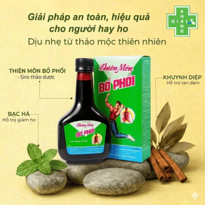 Thiên môn bổ phổi Bình Đông giải pháp an toàn cho người hay ho. Giúp ấm phổi, long đờm, giảm ho (Chai 280ml)