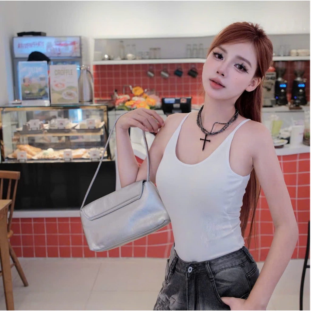 Áo 2 Dây Có Đệm Nâng V1 COCOLEN, Chất Liệu Zip Hàn Thấm Hút Mồ Hôi Tốt - #A010