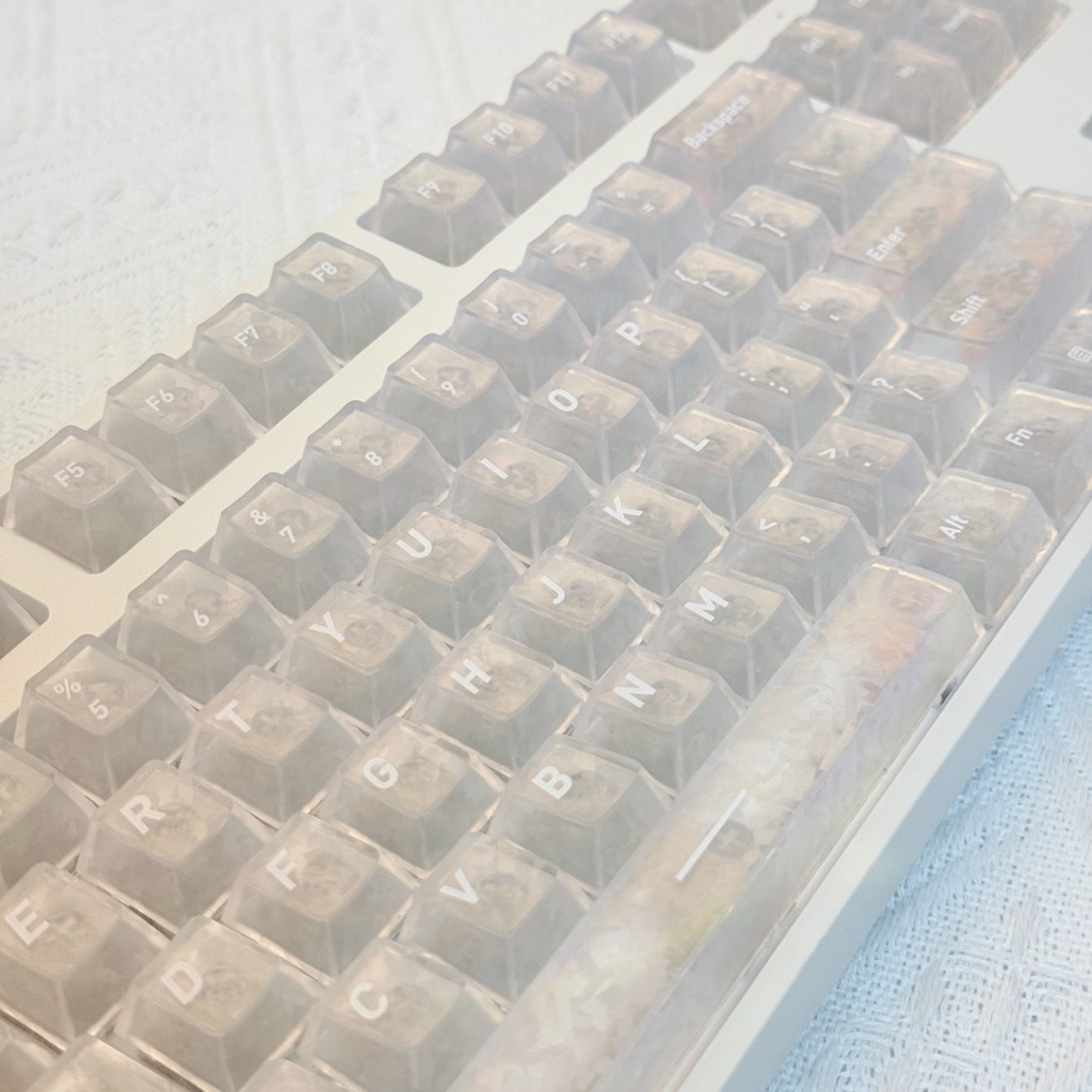 Keycap Carbon Fiber Xuyên Led Cherry Profile Chất liệu PC | BigBuy360 - bigbuy360.vn
