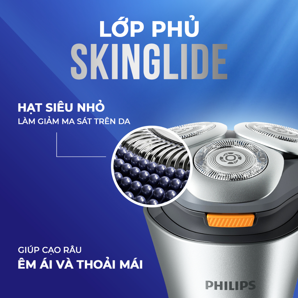 Máy cạo râu Philips S3882/00 Series 3000 – Cạo khô & ướt, chống nước, êm da