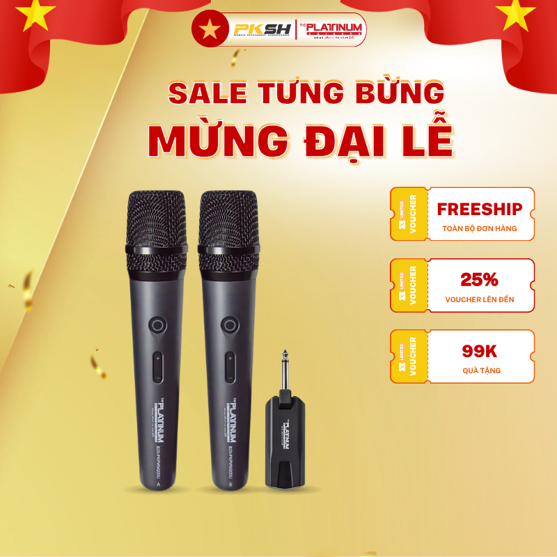 Bộ Micro Không Dây Platinum B20 – Nhỏ Gọn, Âm Thanh Chuẩn - HÀNG CHÍNH ...