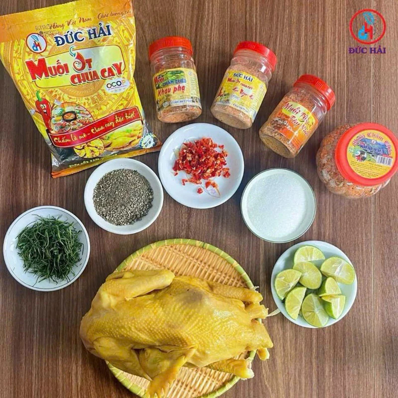 Muối ớt chua cay Đức Hải 100g, 250g, 500g Đậm vị, Muối ớt chấm hoa quả, hải sản - Đức Hải Food
