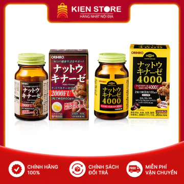 Viên uống Natto Orihiro 2000 Fu/ 4000 Fu 60 viên
