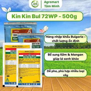 [COMBO TIẾT KIỆM] 5 gói thuốc bệnh Kin Kin Bul 72WP 500g trị nấm, thán thư, xanh cây, loét mặt sẹo