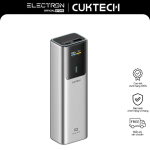 Pin dự phòng Cuktech PB100P Power Bank 10.000mAh 150W PD3.0/PPS5A/QC/Mi Turbo 120W