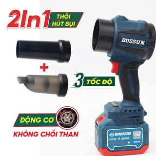 Máy Thổi Phản Lực Bossun BS-PL2IN1 Thổi Gió Phản Lực Cầm Tay Động Cơ Không Chổi Than Bền Bỉ