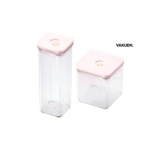 Bộ 2 Hộp Vakuen Maha High 3.1L + Long 1.9L Đựng Thực Phẩm Hút Chân Không