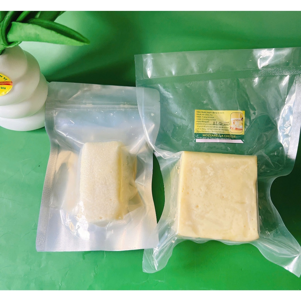 PHÔ MAI MOZZARRELLA HÀNG NHẬP KHẨU ( GIAO HỎA TỐC HCM)_phân loại 200g/500g/1kg
