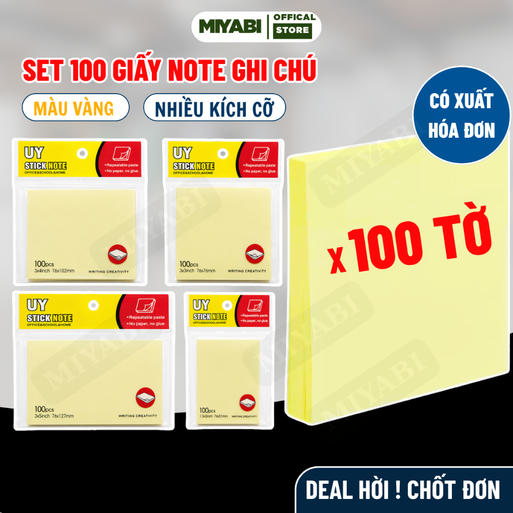 Giấy nhớ - Giá Tốt, Miễn Phí Vận Chuyển, Đủ Loại | Shopee Việt Nam