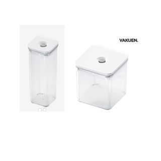 Bộ 2 Hộp Vakuen Maha High 3.1L + Long 1.9L Đựng Thực Phẩm Hút Chân Không