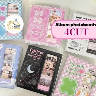 Album photobooth album đựng ảnh photostrip, 4cut bảo vệ card ảnh thần tượng phong cách