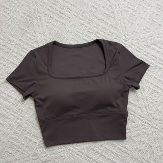 Áo croptop model TXB62013.2013 Tuấn HD, Có Đệm Mút Chắc Chắn, Cổ U Tập Gym