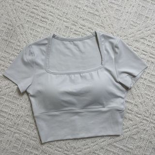 Áo croptop model TXB62013.2013 Tuấn HD, Có Đệm Mút Chắc Chắn, Cổ U Tập Gym