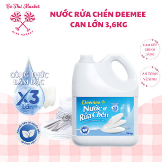 Nước Rửa Chén Deemee 3,6KG  – Siêu Sạch, Tiết Kiệm, An Toàn Cho Da Tay - CÔ THƯ MARKET