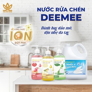 Nước Rửa Chén Deemee 3,6KG  – Siêu Sạch, Tiết Kiệm, An Toàn Cho Da Tay - CÔ THƯ MARKET