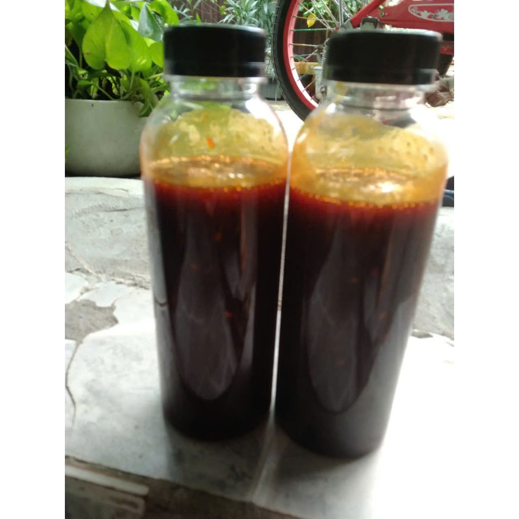 Nước xốt bò trộn bánh tráng 500gram.