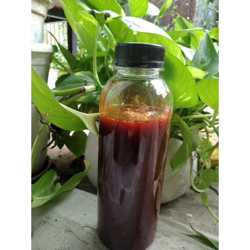 Nước xốt bò trộn bánh tráng 500gram.