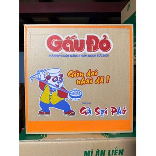 Mì Gấu Đỏ Gà Sợi Phở (30 Gói)_0327 thùng