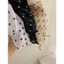 WGWE | Áo cổ yếm Voan Chấm Bi/Hoa crop top - 2lớp hở lưng –W9380#