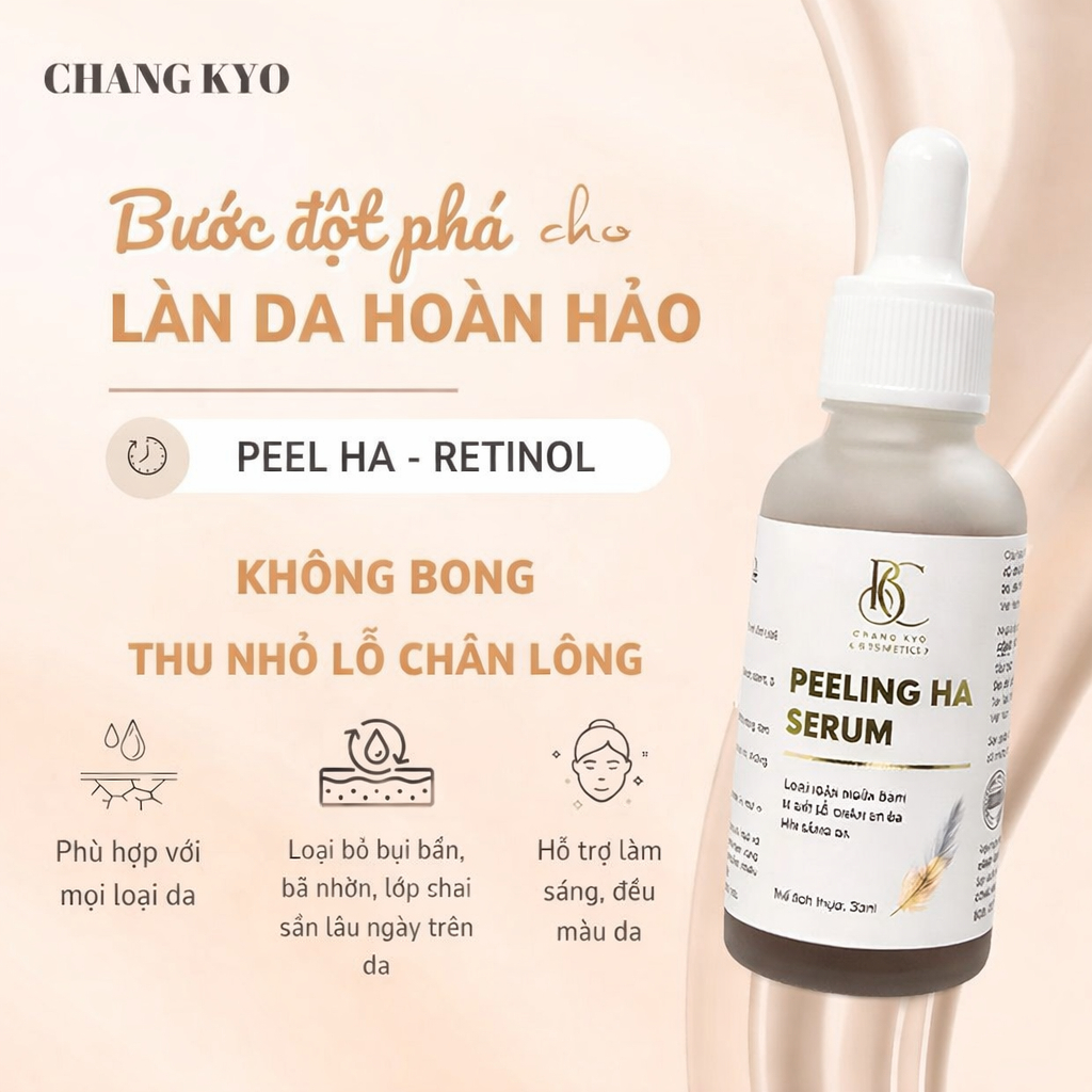 [ TẶNG KEM CHỐNG NẮNG SPF 50+ ] Combo Vi gai tế bào gốc Biocell Nano + Peel Ha ( Dưỡng trắng,Phục hồi,Căng bóng,Trẻ hoá)