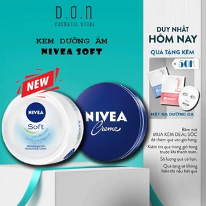Kem Dưỡng Phục Hồi Da Nivea Soft 200ml Phục Hồi Bảo Vệ Da An Toàn