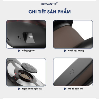 Máy massage cổ vai gáy lưng ROWANTO DT26 , Máy massage lưng có hồng ngoại, kéo giãn cơ lưng