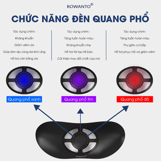 Máy massage cổ vai gáy lưng ROWANTO DT26 , Máy massage lưng có hồng ngoại, kéo giãn cơ lưng