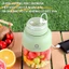 Máy xay hoa quả cầm tay xiao miQcooker 1100ML, một cốc hai nắp, Pin Sạc, Máy Xay Đa Năng 18 Lưỡi, Đá bào và sinh tố