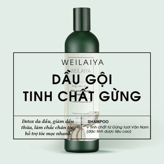 Gội Xả Weilaiya Làm Mượt Tóc Cặp Gội Xả Gừng Weilaiya Hà Thủ Ô Weilaiya Ngăn Gãy Rụng Tóc - Skinora Beauty