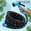 Bộ Vòi Xịt Tăng Áp 7 Chế Độ Tưới Cây, Rửa Xe GADI, Dây Dẫn Lõi Eva Bọc Sợi Pet Chống Phồng Nổ Siêu Bền