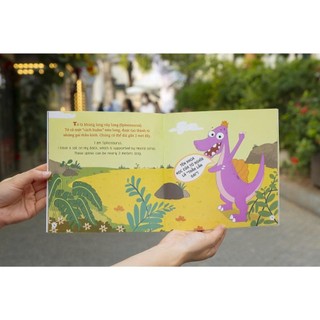 Sách - Khủng long của tớ - Combo 4 tập (Song ngữ Việt-Anh; Tặng kèm audio đọc sách bằng tiếng Anh)