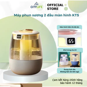 Máy phun sương tạo ẩm chính hãng màng lọc ion phun sương nano cấp ẩm dưỡng da