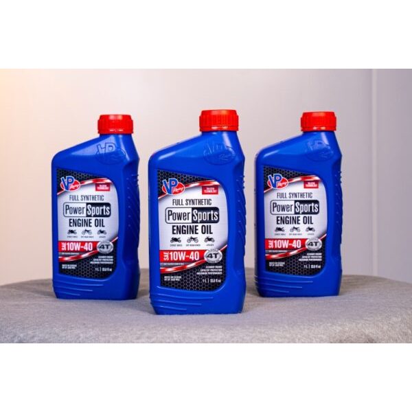 Dầu Nhớt Dành Cho Xe Số, Côn Tay VP Racing 10w40 Full Synthetic Kèm 1 E20 Và 1 Turbo