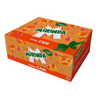 Thùng 24 lon nước ngọt Mirinda hương cam 320ml