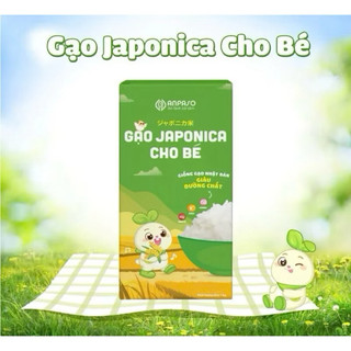 Gạo Japonica cho bé Ăn Dặm Anpaso 1kg - Giống gạo Nhật Bản chứa nhiều vitamin và khoáng chất