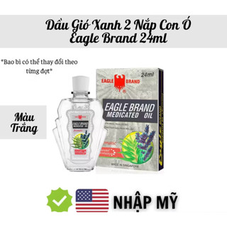 🍀 Dầu gió trắng Eagle Brand Medicated Oil Chính Hãng 24ml