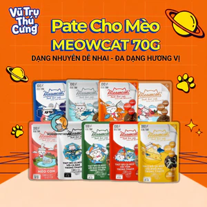 Pate Meowcat cho Mèo nhiều vị 70g