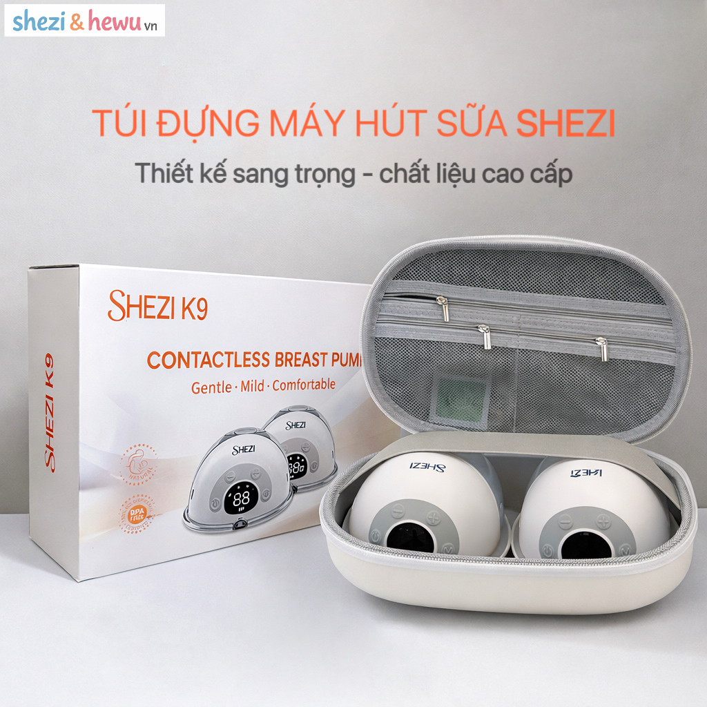 Hộp đựng máy hút sữa SHEZI (Hộp đựng máy hút sữa đôi)