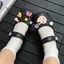 Dép Sục Ballet Màu Đen Quai Hậu Mềm Nhẹ Quai Hậu Êm Chân,Chống Trơn,Không Thấm Nước