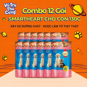 Combo Pate Smartheart cho Chó con gói 130g