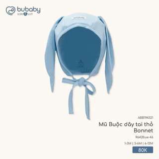 Mũ buộc dây tai thỏ bubaby sale