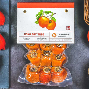 Hồng Sấy Treo Gió Nhật Bản Đặc Sản Langfarm [Khối Lượng 500G] - Hồng Treo Phòng Sạch, Lạnh Khô, 14 Ngày Công Phu