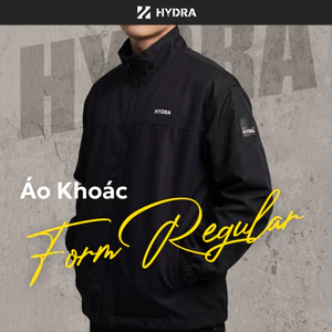 Áo Bomber Jacket Hydra Vải Dù Túi Ẩn Tay Áo Điều Chỉnh