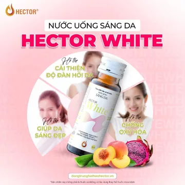 [KM cho nàng] Đông trùng hạ thảo hector white nước uống sáng da từ nấm đông trùng hạ thảo