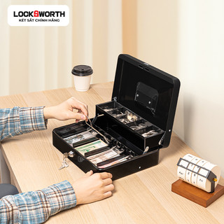 Két Tiền Thu Ngân DelixLocksworth Két Sắt Mini Hộp Tiền, Hộp Lưu Trữ Đựng Trang Sức Bảo Vệ Tài Sản, Hộp Tiền Tiết Kiệm