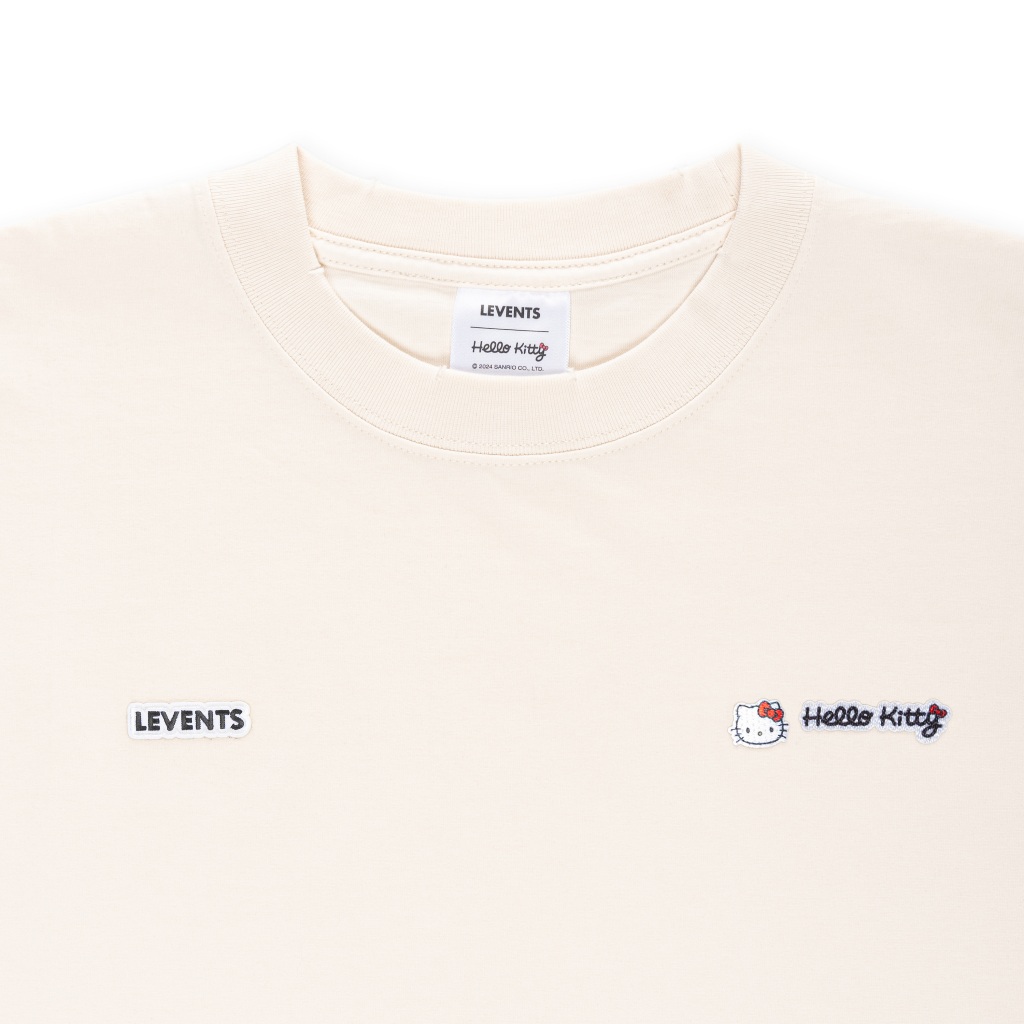 Levents® x Hello Kitty | Áo Thun Small Kitty Boxy 2.0 Tee 100% Cotton T-shirt | BigBuy360 - bigbuy360.vn